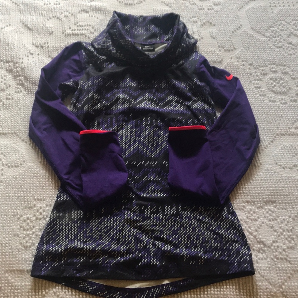 Nike Pro fleece print thermal XS